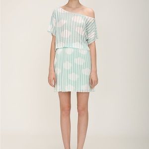 Cloudy knit mini set - M